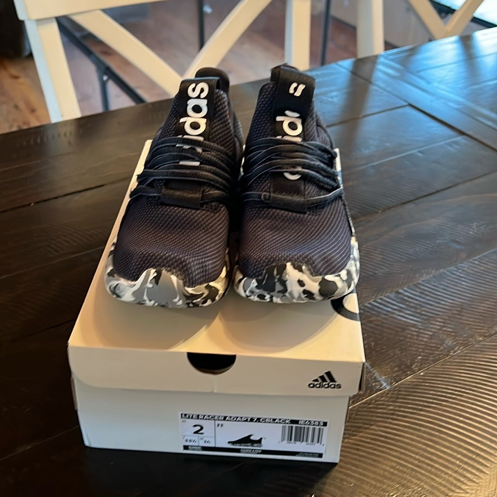 Adidas Lite Racer- Boys size 2